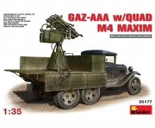 1:35 GAZ-AAA m. Quatre pièces M4 Maxim (1)