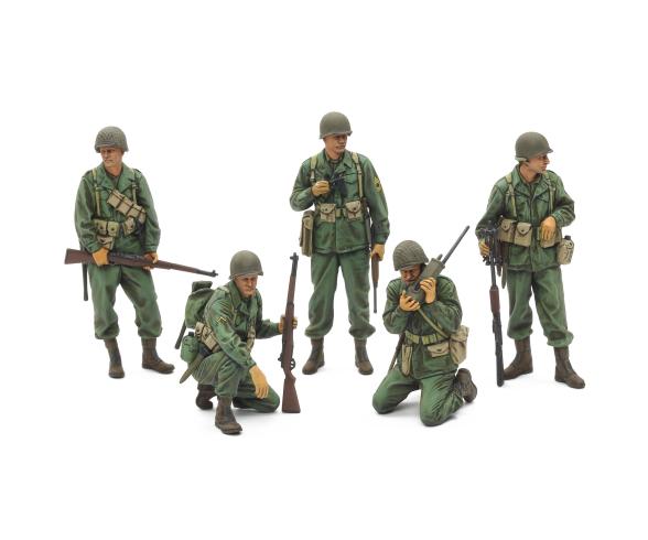 1:35 US Infantry Scout Set, plastic figure kit