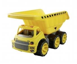 BIG Power Worker Mega Dump Truck  Tipping Bed and Soft Tyres