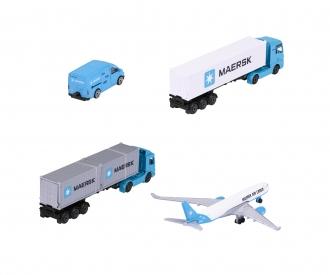 MAERSK Transport Vehicles, 3-asst.