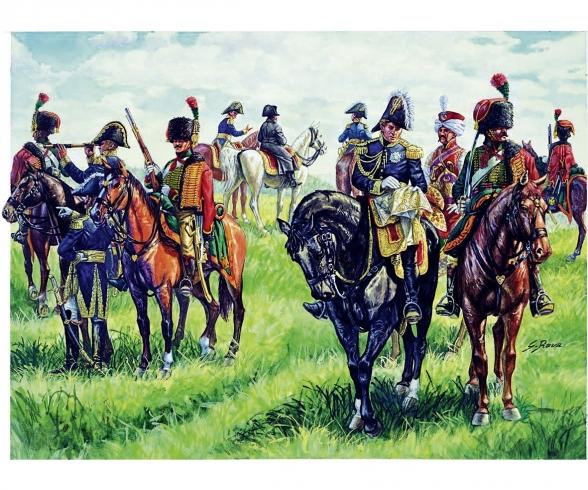 Napoleon Imperial General Staff Model Kit 1:72