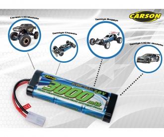 7,2V/3000mAh NiMH Race Batterie TAM