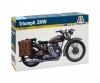 Triumph 3HW model kit motorcycle in 1:9 scale