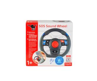 BIG Bobby Car SOS Sound Wheel – Elektronisches Rettungs-Sound-Lenkrad mit L