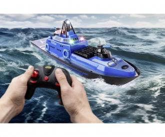 RC Police Boat 2.4G, RC boat, 100% RTR