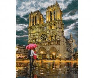 Notre Dame 40 x 50 cm - Painting by Numbers