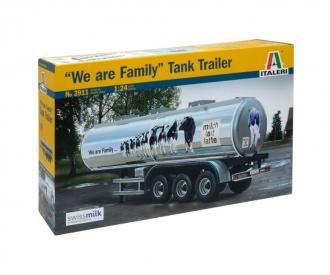 1:24 "The Familiy"Swissmilk Tank Trailer