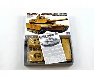 1:35 US MBT M1A1 Abrams, plastic assembly kit