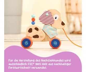 Eichhorn Friends Pull-along Animal, Dog