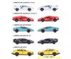 Lamborghini Giftpack 5 pièces, env. 1:64