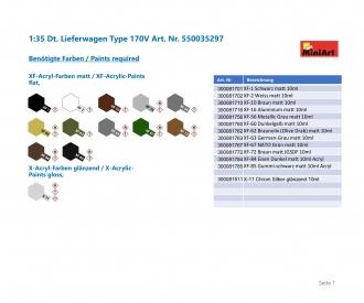 1:35 Dt. Lieferwagen Type 170V