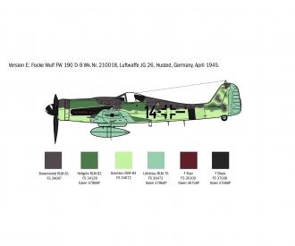 Italeri FW 190 D-9 Aircraft Model Kit 1:72
