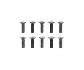 3x10mm Steel CS HexHead Screws, model hardware