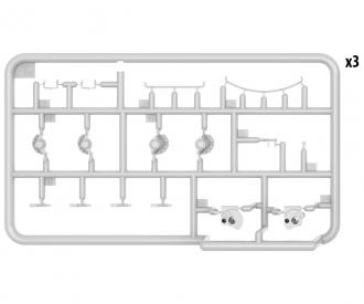 1:35 SLA APC T-54 m Räumschild/Interieur