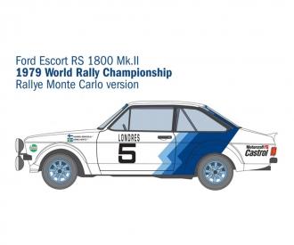 Italeri Ford Escort Mk.II Model Kit 1:24