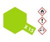 X-15 Light Green Gloss, acrylic paint, 10 ml