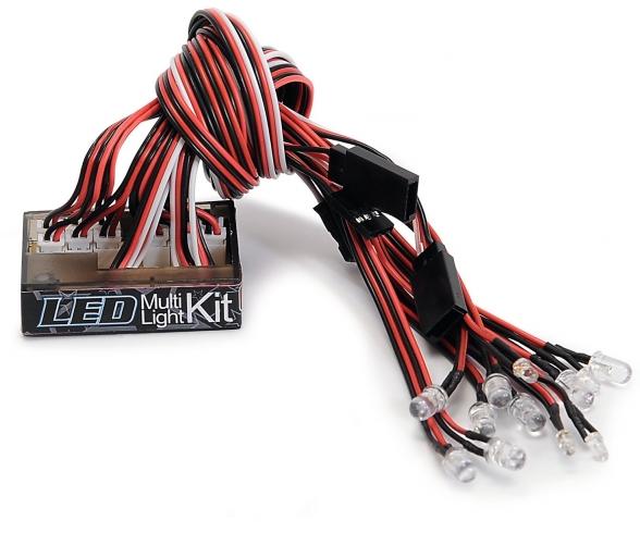 LED Light Set Race, light set, 1:10 RC accessory
