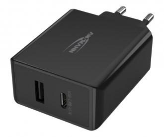 Ansmann USB/USB-C Power Supply, charger, 45 W