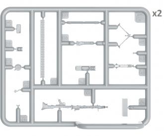 1:35 Dt. Maschinengewehr-Set