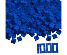 Blox 1000 briques bleues à 4 plots en vrac