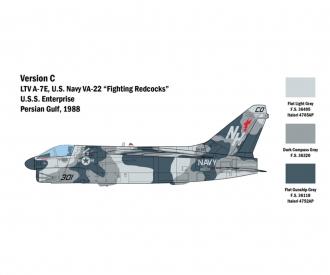 Italeri A-7E Corsair II Model Kit 1:48 Scale
