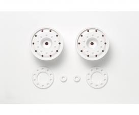 1:14 Wheels 30mm Hex White, model wheel set