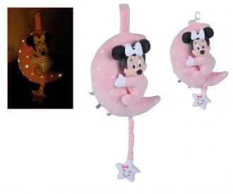 Disney Minnie GID Musical Clock Moon