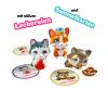 Kawaii Pups 4 figurines