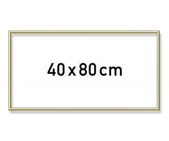 Aluminium Frame Gold 40 x 80 cm - Painting by Numbers