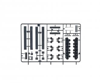 Italeri Sherman M4A3E8 Fury Tank Kit 1:56