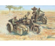 Italeri WWII German Motorcycles Model Kit 1:72