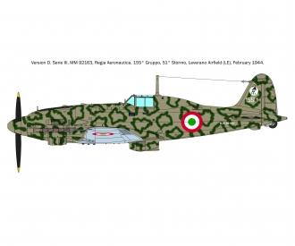 Macchi MC.205 Veltro 1:32 Aircraft Model Kit