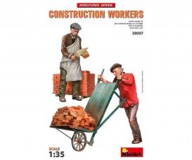 1:35 Construction Workers w/ Accessories
