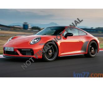 1:43 Porsche 992 Carrera 4 GTS orange