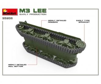 1:35 M3 Lee Frühe Produkt. m. Interieur