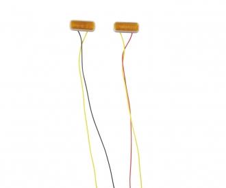 1:14 Strobe Light orange, model accessory, 2 pcs