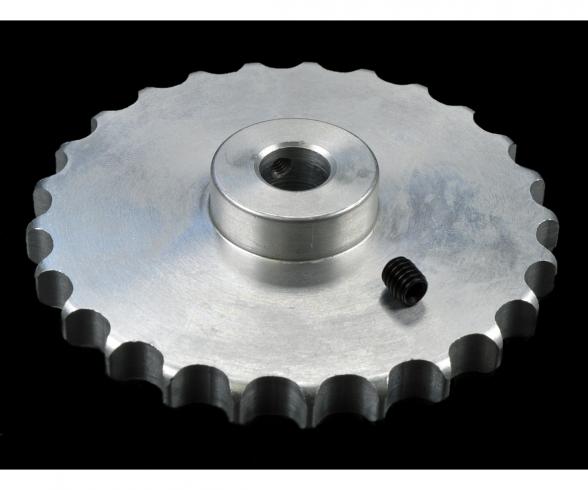 1:14 LR Alu Sprocket wheel univer.(1)8mm