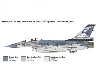 Italeri F-16A Fighting Falcon Model Kit 1:48