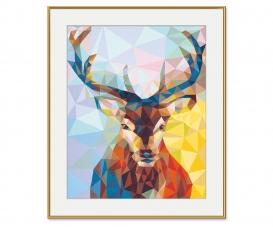 Stag 40 x 50 cm - Painting by Numbers