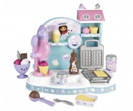 Smoby - Fresh Market - Marchande Pour Enfant - Supermarché Bio - Panier Inclus - Vrai Distributeur De Nourriture En Vrac - 43 Accessoires - A Partir de 3 Ans - Fabrication Française
