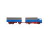 1:87 MB 1620 canvas w. trailer 100% bleu