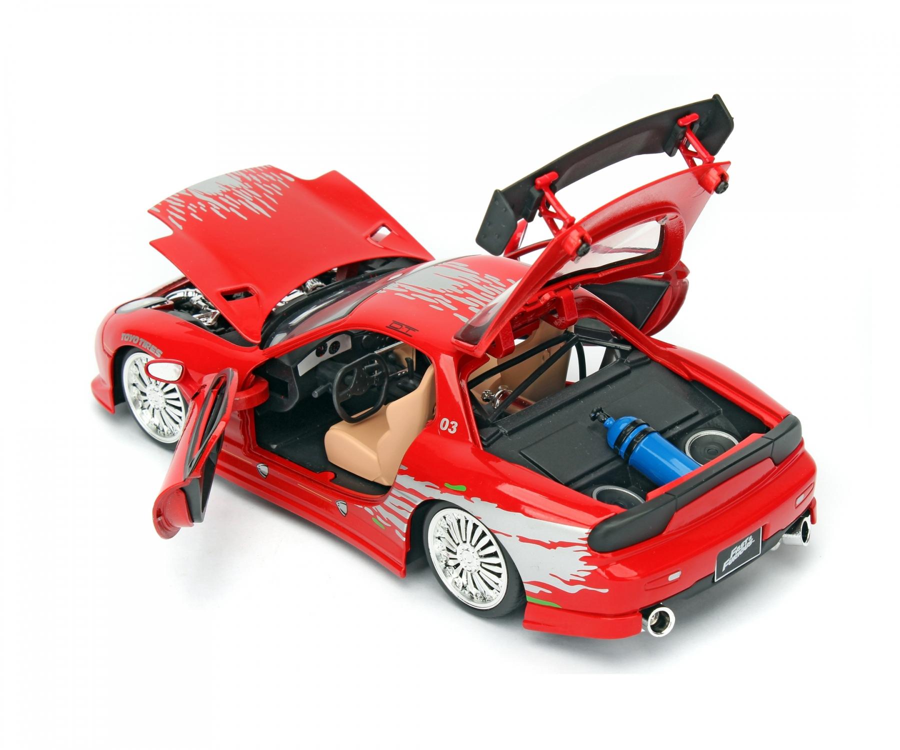 1993 Mazda RX-7 ミニカー 赤 1：18 楽天市場】ミニカー 1/24 JadaTOYS☆JDM TUNERS 1993 Mazda RX-7