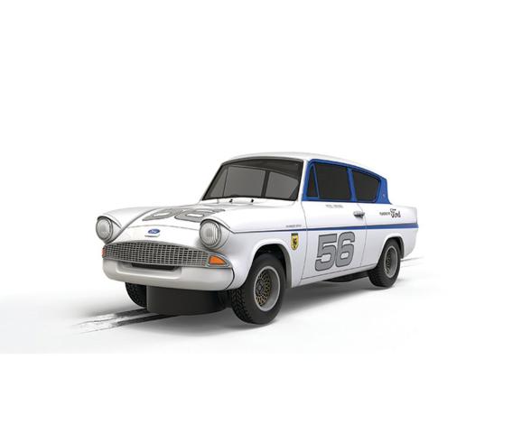 1:32 Ford Anglia Silver 56