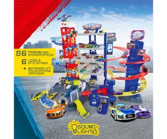 Majorette Super Chase Center+5 Vehicles