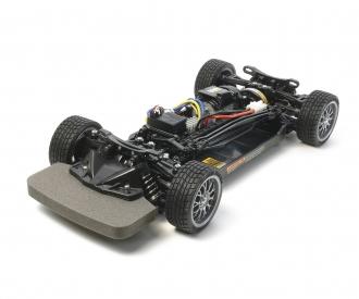 1:10 RC TT-02 Chassis, aufgebaut