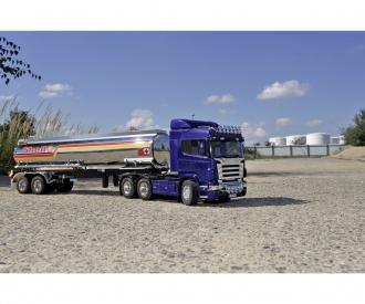 1:14 RC Scania R620 6x4 Highl.blau lack.