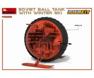 1:35 Sov. Kugelpanzer m. Ski/Intereur