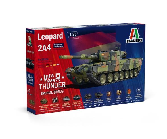 Leopard 2 A4 War Thunder Tank Model Kit 1:35