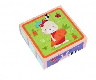 Eichhorn Friends Picture Cube, 9 pcs.