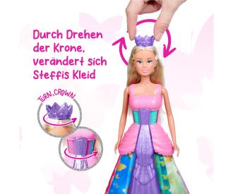 Steffi LOVE Magic Rainbow – Poupée Princesse 29 cm